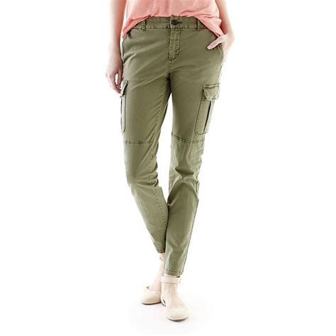 jcpenney cargo pants womens